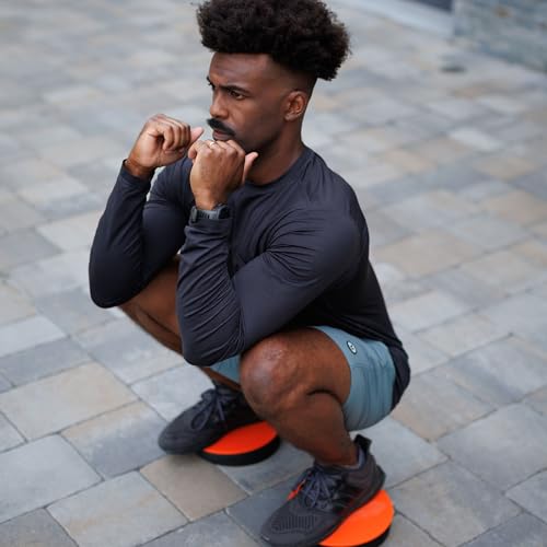 Stick Mobility TriSlider | Exercise Glider Discs, Balance and Stability Trainer for Hands & Feet to Improve Coordination and Engage Core Strength.