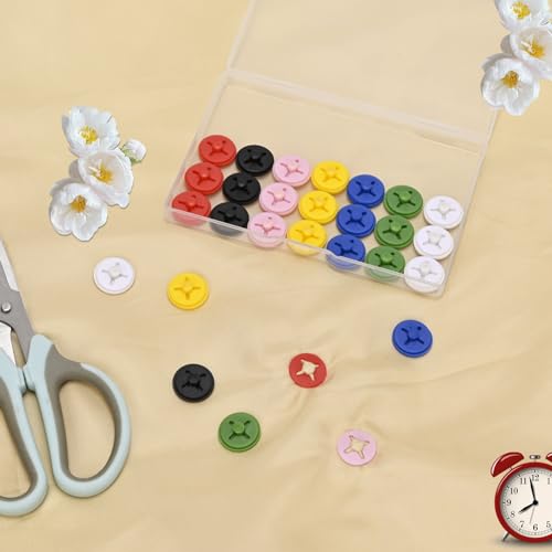 28pcs Running Bib Clips, Race Bib Clips, Bib Holder Marathon Mixed Colors