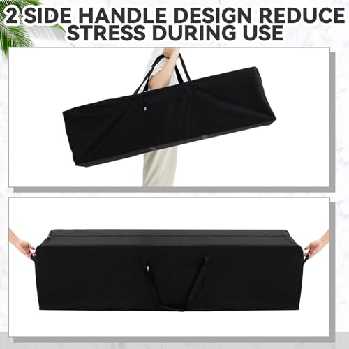 1 Pcs 36 x 13 x 13, 100 L Versatile Large Duffle Bag, Black - color: Black, size: 36 x 13 x 13 Inch, 100 L
