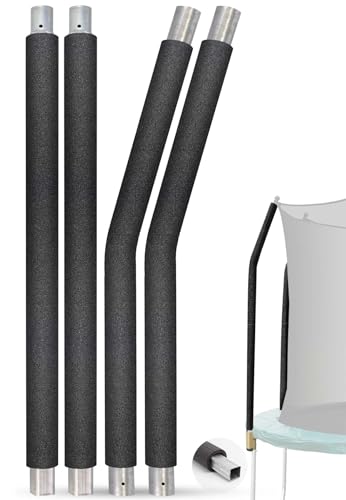 Trampoline Poles Replacement for Skywalker Or Jumpzylla Trampoline Net - style: For Skywalker 4201&4202-2xUpper+2xLower Tubes