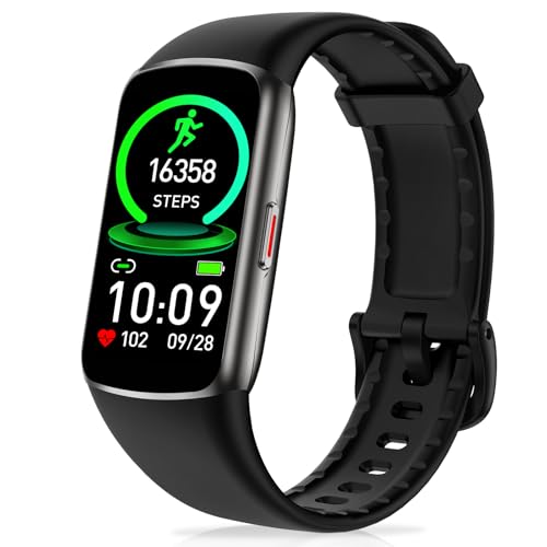 Zeacool Fitness Tracker with 24/7 Heart Rate, Blood Oxygen Sleep Monitor, 123 Sports Modes Calories Smart Watch,IP68 Waterproof Step Counter Activity Trackers Health Pedometer for Women Men - color: Black