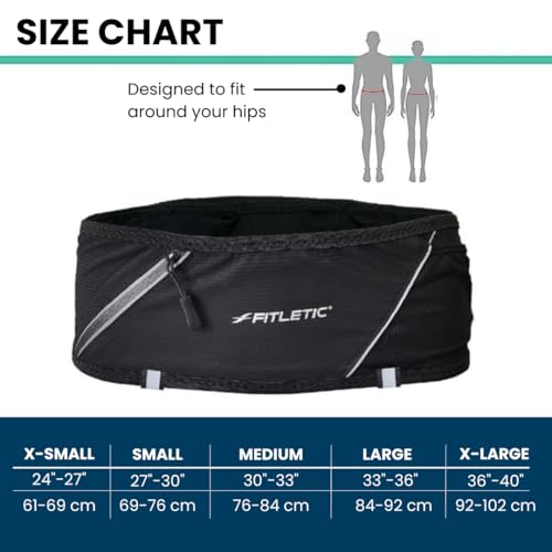 Fitletic 360 Plus Running Belt - size: Large