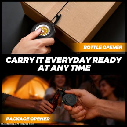 HOKOILN Clip On Hat Light 2-Pack, Rechargeable LED Cap Light & Headlamp