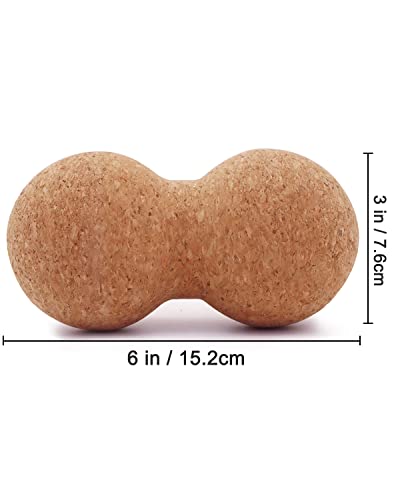 KITWILD Cork Peanut Massage Ball - style: 1 Pack, Peanut ball