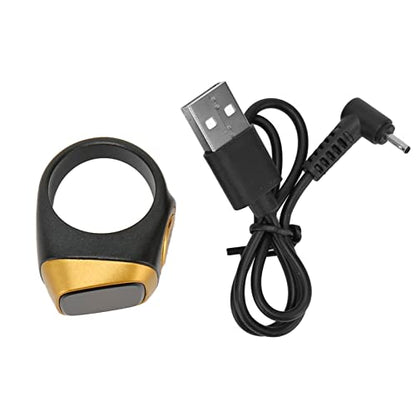 Digital Tally Counter Ring, 20mm, Black
