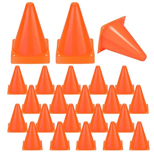 Soccer Disc Cones Football Training Agility Marker Cones 40Pcs
