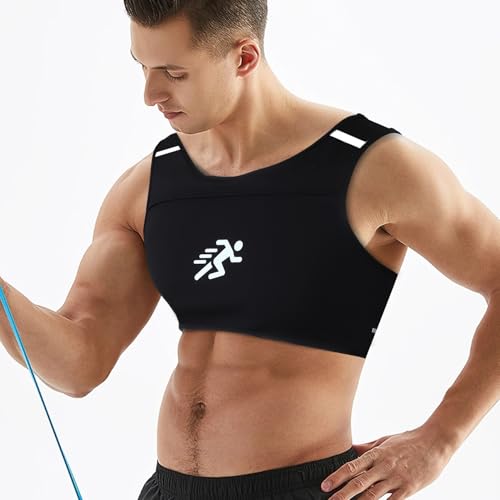 Running Vest Chest Running Sport Gear for Outdoor Sports Gym - size: Large Short