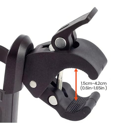 Universal Walker Cup Holder, Wheelchair Cup Holder, Rollator Accessories, Bottle Drink Holder for Walker, Wheelchair, Stroller, Rollator, Mobility Scooter, 1 Pack