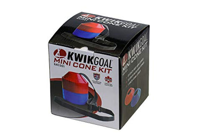 Kwik Goal Mini Disc Cone Kit (50-Pack) - color: Yellow/Orange
