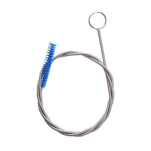 J.CARP High Flow Replacement Tube, with Tube Cleaner Brush, for Hydration Reservoirs - color: Grey Tube with Long Brush