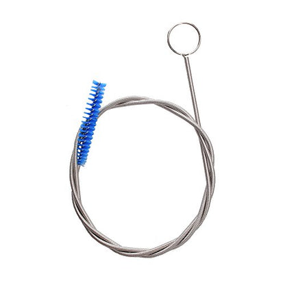 J.CARP High Flow Replacement Tube, with Tube Cleaner Brush, for Hydration Reservoirs - color: Grey Tube with Long Brush