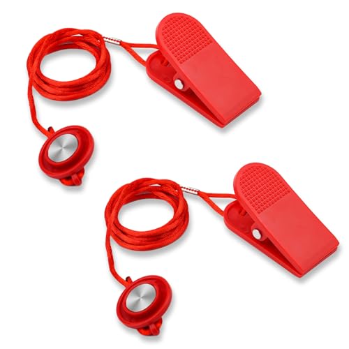XIHIRCD 2pcs Universal Treadmill Magnet Safety Key