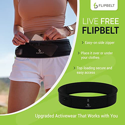 FlipBelt Air - Black - M - color: Black, size: Large