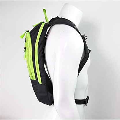 Bike Backpack Small Mountain Biking Backpack Lightweight 6l Daypack - MTB Cycling,Hiking,Skiing,Snow Bicycle,Snowboard - color: Green