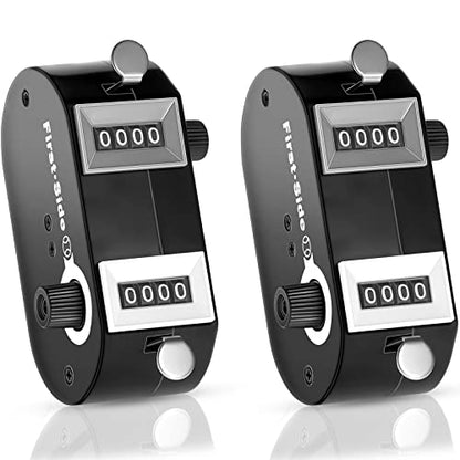 Flutesan 2 Pcs Dual Pitch Counter, Baseball Handheld Digital Clicker