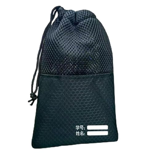 Jump Rope Bag Drawstring Gym Bag with Name Tags Mesh Jumping Rope Carrying Pouch Storage Organizer for Jump Ropes Cable Adjustable Steel Skipping Rope Speed Jumprope Boxing Cardio Fitness