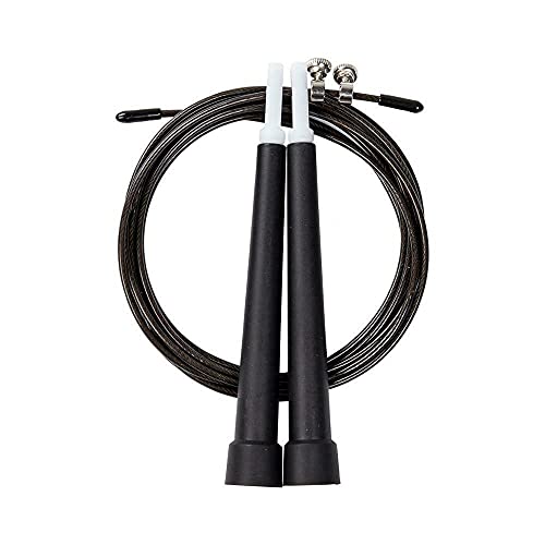 Treadlife Fitness Black Cable Jump Rope - Black