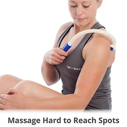 Body Back Mini Neck Massager - Travel Size Back Massager for Trigger Points
