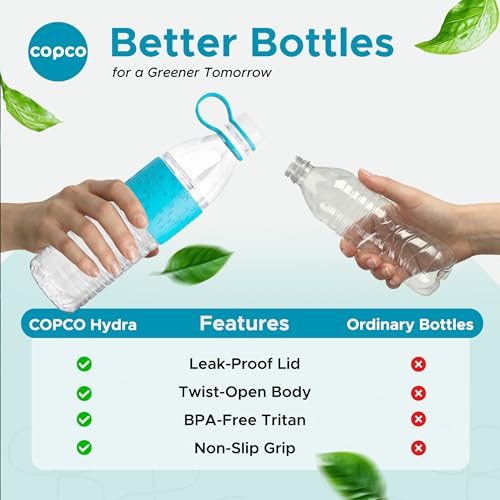 Copco Hydra Water Bottle - Light Blue, 20 Oz - color: Blue