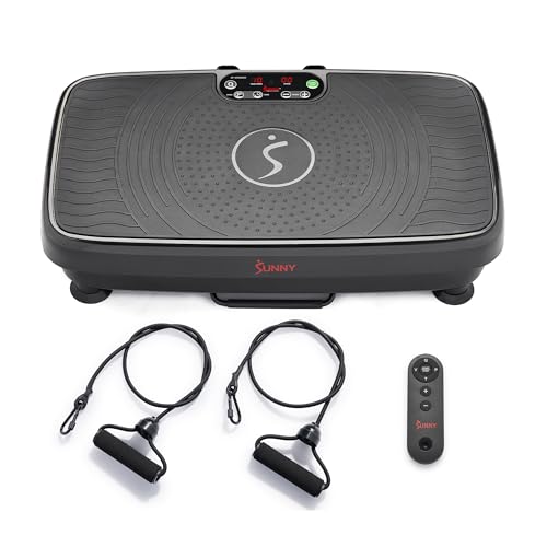 Sunny Health & Fitness 2D/3D/4D Vibration Platform Exercise Machine - size: 2D