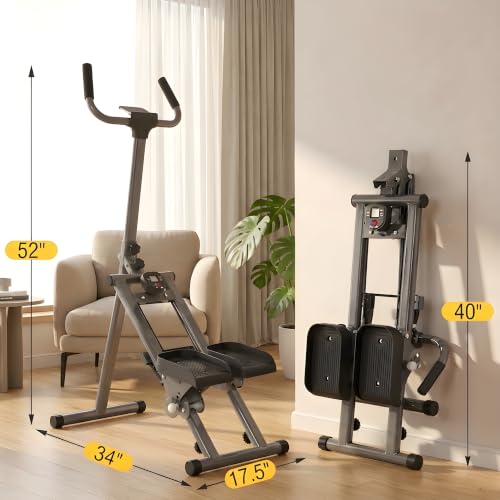 Stair Stepper, Vertical Climber Machine with LCD, 300 lbs