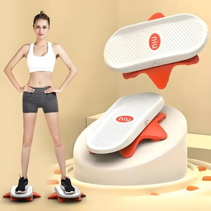 Ab Twister Board for Exercise Waist Twisting Disc with handle,Core Twister Exercise Board in Workout Home Gym Noiseless Balance Board Home Gym Exercise Equipment