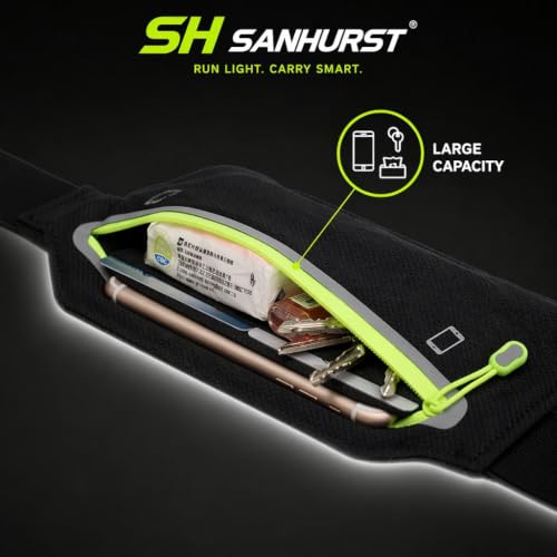 Running Belt – Lightweight Sweat Water Resistant Waist Pack