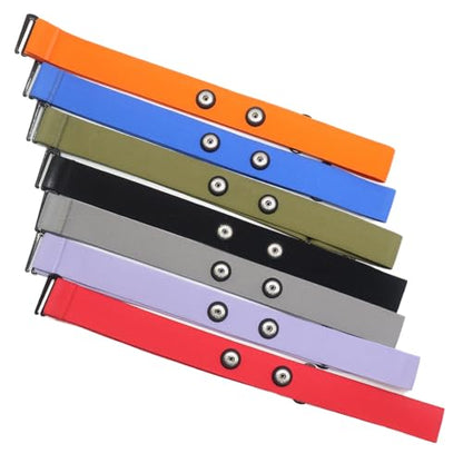 Comfortable Heart Rate Chest Replacement Strap for Polar H10 H9 Garmin Wahoo Coospo PowrLab Fitcent Magene MOOFIT IGPSPORT - color: Purple