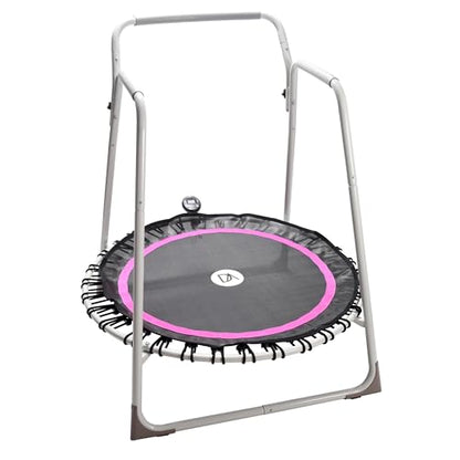 Denise Austin 44 in Fitness Trampoline with Handlebar, for Cardio Fitness