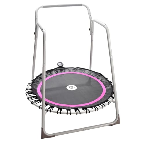 Denise Austin 44 in Fitness Trampoline with Handlebar, for Cardio Fitness