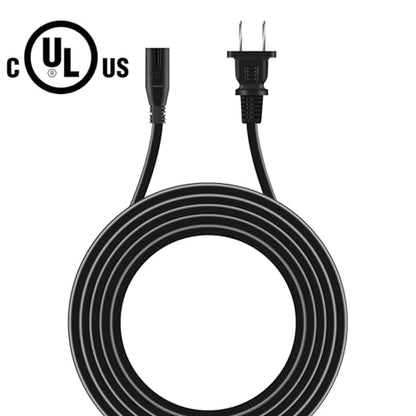 UL 6 Feet AC Power Cord Compatible with FOUSAE MC57A MC57B MC57B5 Under Desk Elliptical Machine Electric Ellipse Leg Charging Cable Power Supply Cord