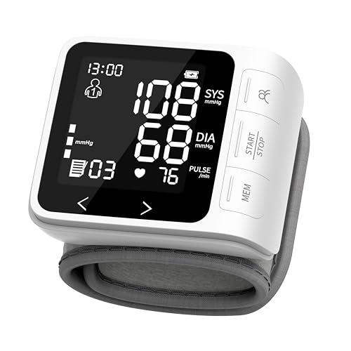 VivaGuard Wrist Cuff Blood Pressure Monitor, FDA-Cleared FSA&HSA Eligible
