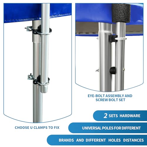 Universal Trampoline Poles Replacement, for 6 Straight Pole Frame