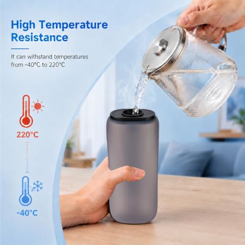 Handheld Running Water Bottle 350ml, Collapsible Silicone Water Bottle with Strap, Leak-Proof, for Running, Hiking, Cycling, Travel (Blue) - color: Blue
