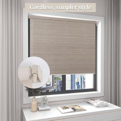 Roller Blind Bracket Replacement for Coolaroo Sun Shades Beige - color: Beige, size: 1 set bracket