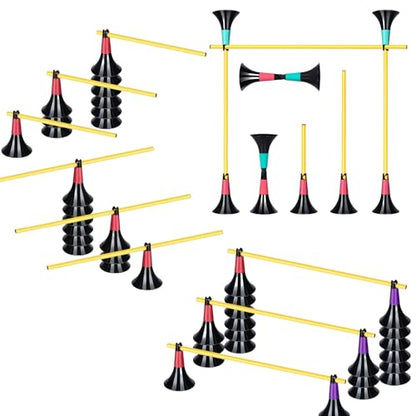 Basketball Training Cones and Agility Poles Set - color: White