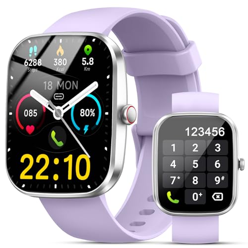 Smart Watch for Men Women, 1.91"Smartwatch (Answer/Make Call) Purple - color: Purple