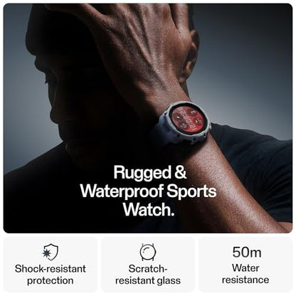 Polar Street X – GPS Running Sports Watch – Rugged Waterproof – 170+ Sport Profiles – 10 Day Battery – AMOLED Display – Wrist Based Heart Rate Monitor – Built-in Flashlight - color: Night Black
