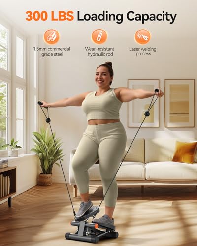 Niceday Steppers for Exercise at Home, Mini Stepper with 300LBS Capacity