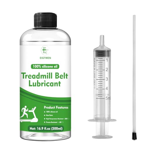 EIGTWEN 500ml Treadmill Lubricant for Belt, 100% Silicone Treadmill Oil - size: 500ml