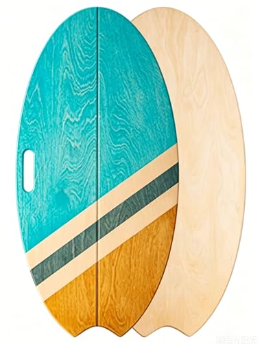 Balance Board with Cork Roller - color: Aqua
