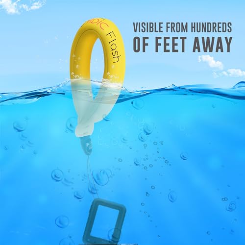 Nordic Flash Floating Wrist Strap (2-pack) for Phone & Action Camera - Compatible with GoPro Hero 13, Insta360 X4, DJI Action 5 Pro, OM System TG-7, Kodak PixPro WPZ2 & iPhone - Bright Yellow - color: Bright Yellow