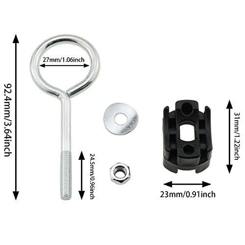 4PCS Trampoline Accessories Trampoline Screws Trampoline Replacement Parts Jump Bed Stability Tool