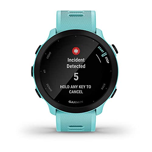 Garmin Forerunner 55, GPS Running Watch with Daily Suggested Workouts, Up to 2 Weeks of Battery Life, Aqua - color: Aqua