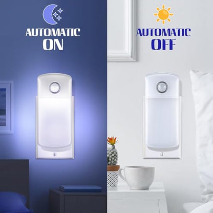 Enhon Emergency Power Failure 5-in-1 Multi Color LED Night Lights (2Pack)