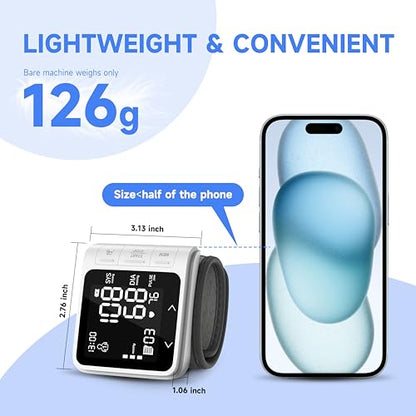 VivaGuard Wrist Cuff Blood Pressure Monitor, FDA-Cleared FSA&HSA Eligible