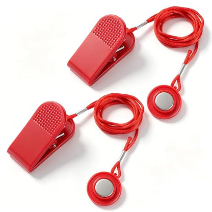 2Pcs Treadmill Magnet Key Treadmill Safety Key Replacement