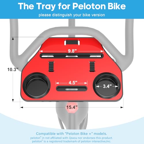 Desk Attachment for Peloton Bike+, Red