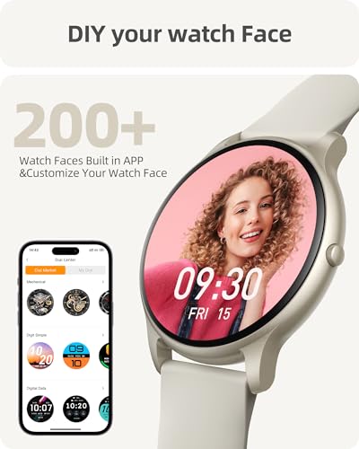Parsonver Smart Watch(Answer/Make Calls), Fitness Tracker for Women Men - color: Starry Silver