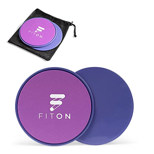 FitOn Core Sliders Workout Disc for Exercise, Pilates and Ab Training